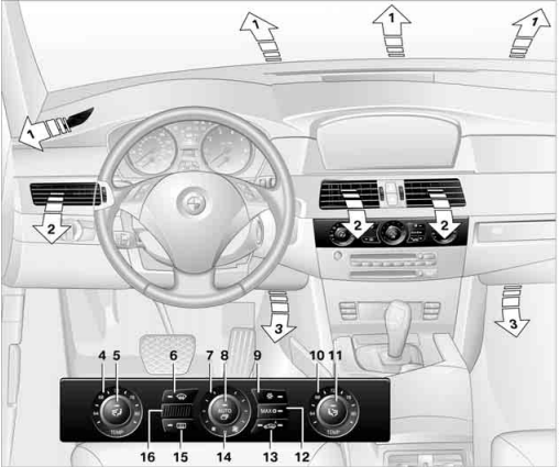 Climate BMW 2007 5 Series22