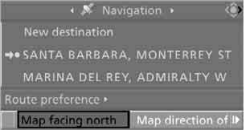 Displaying map view