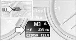 Displays in instrument cluster