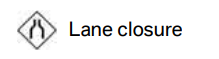 Lane closure