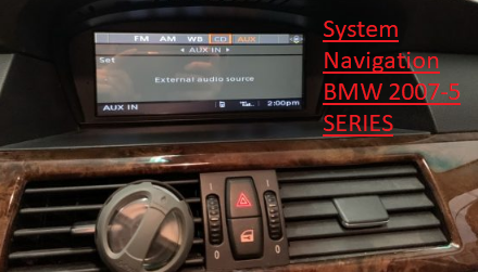 SYSTEM NAVIGATION BMW 2007 5 SERIES68png