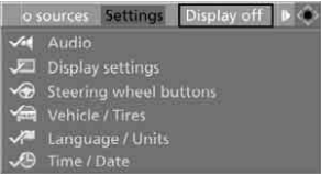 Switching Control Display on