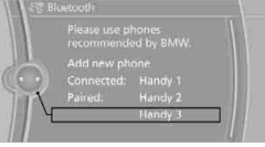 Telephone BMW 2010 5 Series