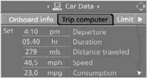 Trip computer