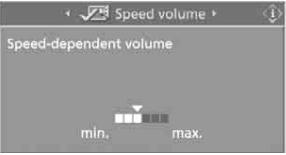 On/off and Tone BMW 650i 10 dependent volume control
