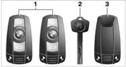 Opening and Closing KeysRemote Control BMW 2007 m6