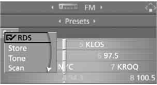 Radio BMW 2007 M6 12