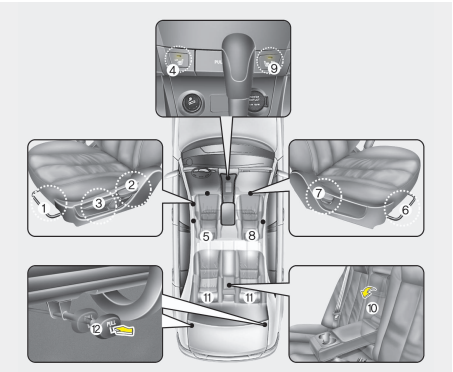 Safety Features Of Your Vehicle Hyundai 2009 Elantra 24